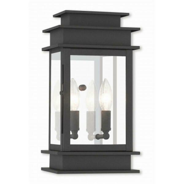 Princeton Black Wall Lantern, 14 X 7.5 In. 2014-04